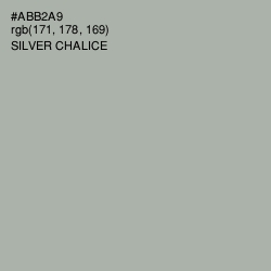 #ABB2A9 - Silver Chalice Color Image